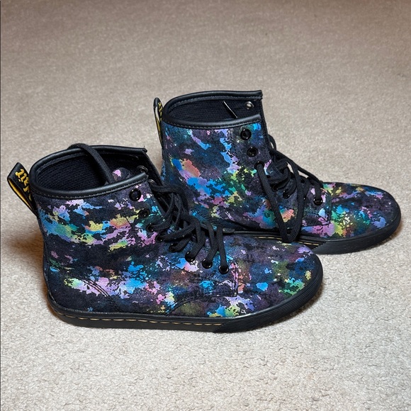 Dr. Martens Multicolor Women's Combat Boots - Picture 10 of 11